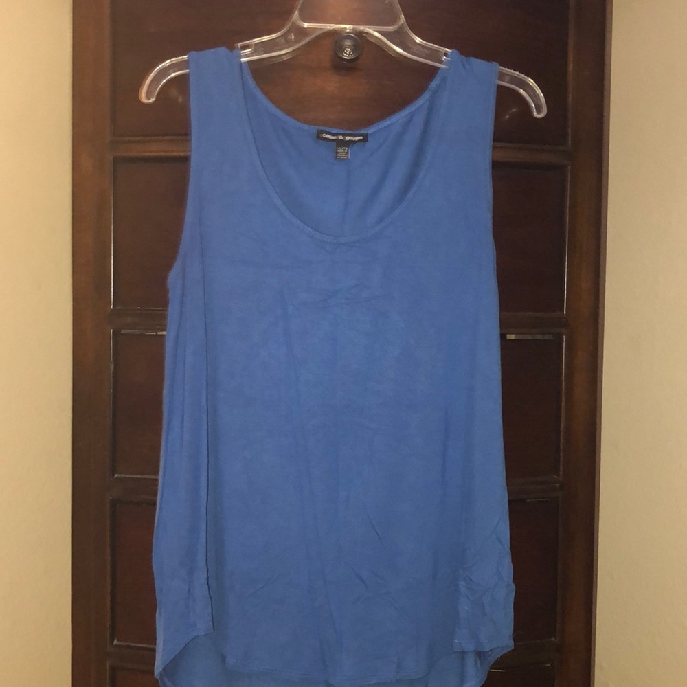 Cable and Gauge sleeveless top
